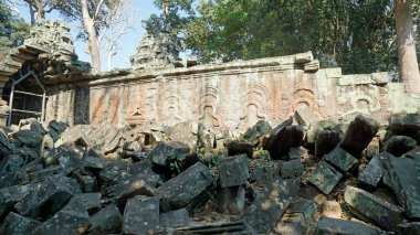 Kamboçya 'daki Angkor tapınağı.