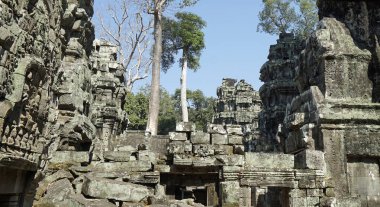 Kamboçya 'daki Angkor tapınağı.