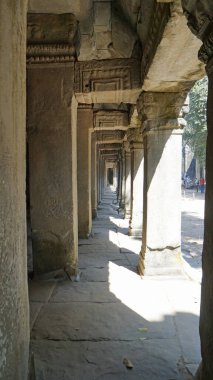 Kamboçya 'daki Angkor tapınağı.