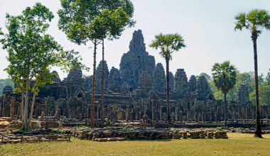 Kamboçya 'daki Angkor tapınağı.