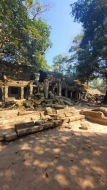 Kamboçya 'daki Angkor tapınağı.