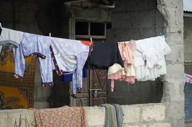 Zanzibar 'daki Paje' de fakir bir köy.