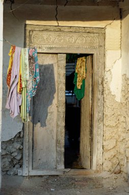 Zanzibar adasındaki Jambiani köyü.