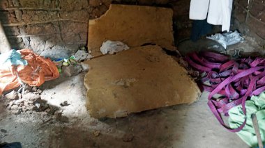 Kinyasini köyü. Zanzibar adasındaki fakir bir köy.