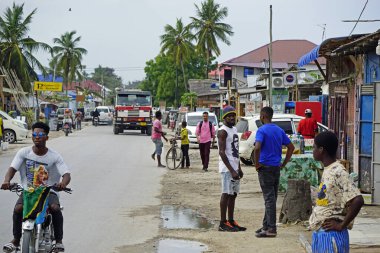 Paje, Zanzibar- Ekim 2024: Sokaklardaki basit yaşam