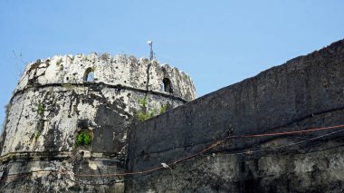 Taş kasabadaki Zanzibar adasındaki eski kale