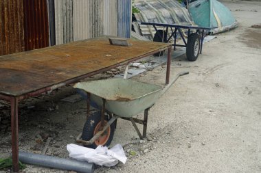 Gulhi, Maldivler - Ocak 2025 Yerel bir adada tersane