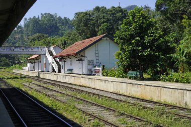 Ella, Sri Lanka 'daki eski tren istasyonu.