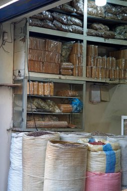 COLOMBO 'nun Pettah bölgesindeki toptan satış pazarı