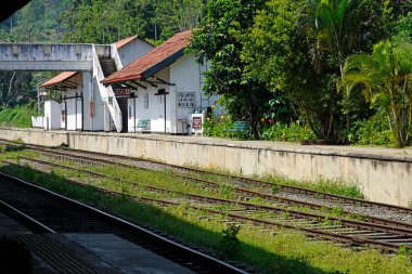 Ella, Sri Lanka 'daki eski tren istasyonu.
