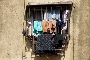 Hindistan, Mumbai 'de tipik yaşam evleri.