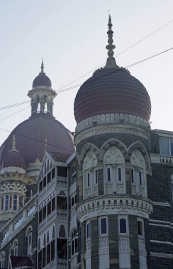  Hindistan 'da Mumbai' deki Iconic Taj Mahal Sarayı
