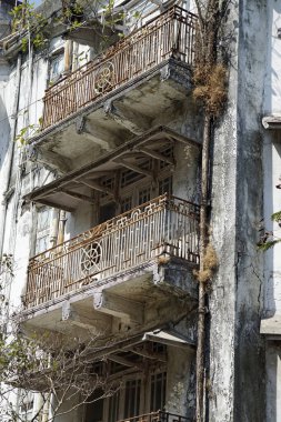 Hindistan, Mumbai 'de tipik yaşam evleri.