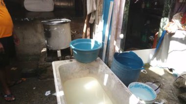 Mumbai 'deki Dhobi Ghat Çamaşırhanesi