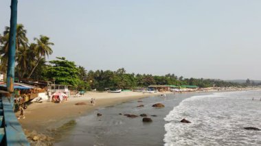 Goa 'daki Armitbol plajı.