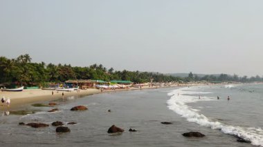 Goa 'daki Armitbol plajı.