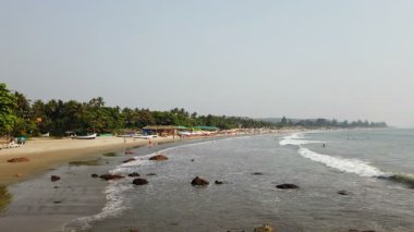 Goa 'daki Armitbol plajı.