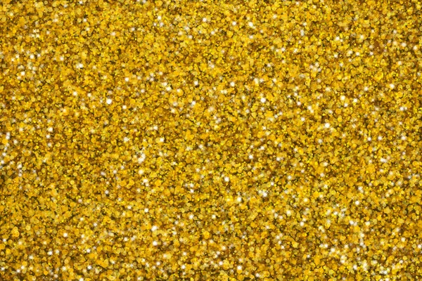 Gold Glitzernde Sterne Staub Und Bokeh Hintergrund Abstraktes Weihnachtsglühen Licht — Stockfoto
