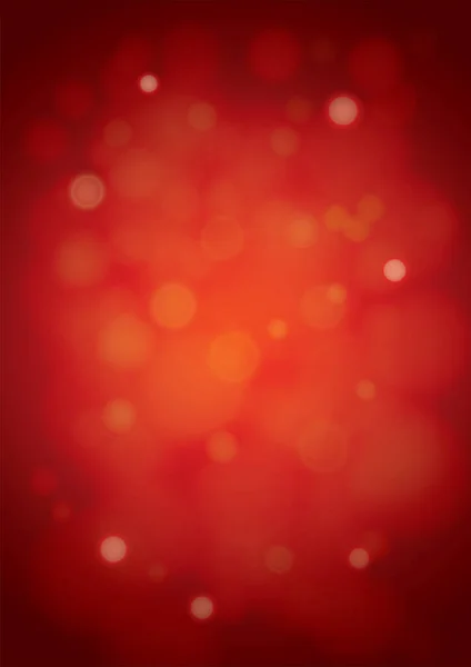 Bokeh Třpytky Červená Abstraktní Pozadí Pro Vánoce Všechny Design — Stockový vektor