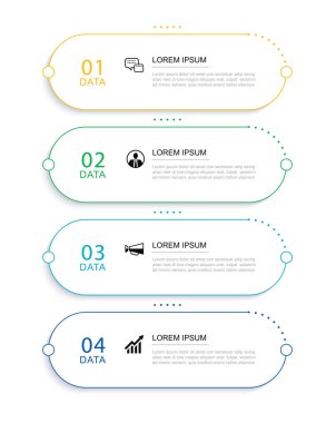 İnce çizgi dizini şablonu. Resimlerin soyut arkaplanı. İş akışı düzeni, iş adımı, afiş, web tasarımı için kullanılabilir.