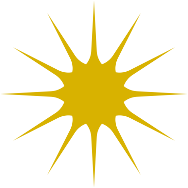 Eski yıldızların ışıldayan simgeleri. Geleceğin ışıltılı şekilleri.