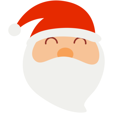 Mutlu noel unsurları küçük ve dekorasyon sembolü.