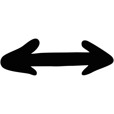 El çizimi ok simgeleri. Ok karalama biçimi.