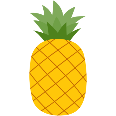 Yaz tropikal meyve çizimi