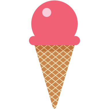 Yaz elementi için dondurma.