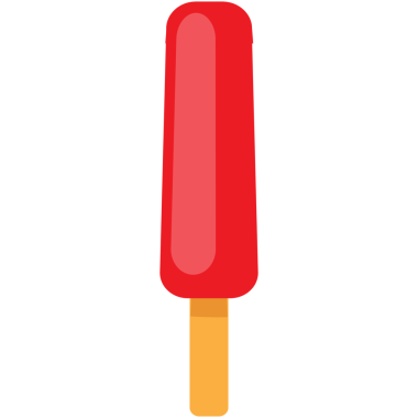 Yaz elementi için dondurma.