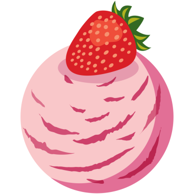 Yaz elementi için dondurma.