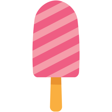 Yaz elementi için dondurma.