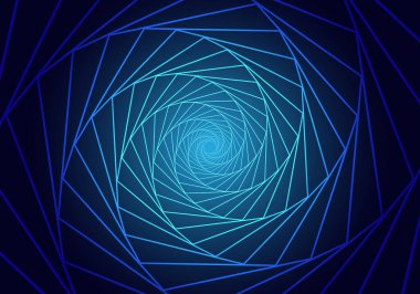 Arkaplan Geometrik Sarmalı, genellikle yeni şekiller oluşturmak için bağlanmak için kullanılan modern bir şekildir. Duvar kağıdı, çeşitli kumaş desenleri gibi birçok uygulama için kullanılabilir.