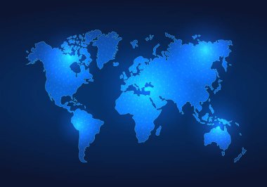 İnternetteki adresleri her zaman arayabilen arka plan teknolojisi dünya haritası. Varış yerini ve yerini bilmek daha kolay ve daha hızlı seyahat edebilmek için.