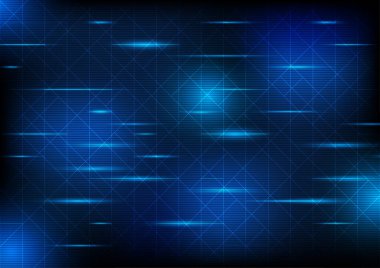 İnternette kullanıcılar için çalışmanın hızlı olduğu soyut arkaplan teknolojisi telekomünikasyon ağı sinyali veriyor. Gelecekte daha da geliştirilebilecek bir teknoloji..