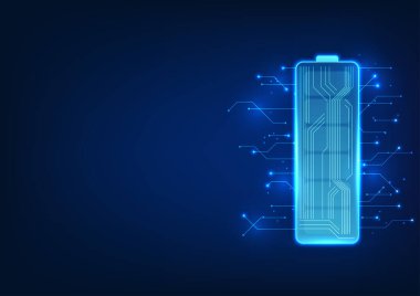 İçindeki pil teknolojisi devre kartına bağlı. Pil teknolojisi, elektronik cihazlara güç sağlayan taşınabilir bir enerji depolama teknolojisidir..