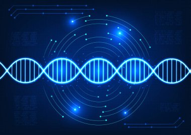 DNA tıbbi teknolojisi birbiriyle bağlantılı teknoloji döngüsünde yatıyor. Modern tıp, hastaları tedavi etmek için DNA veri analiz teknolojisini kullanır ve yeni ilaçlar bulur..