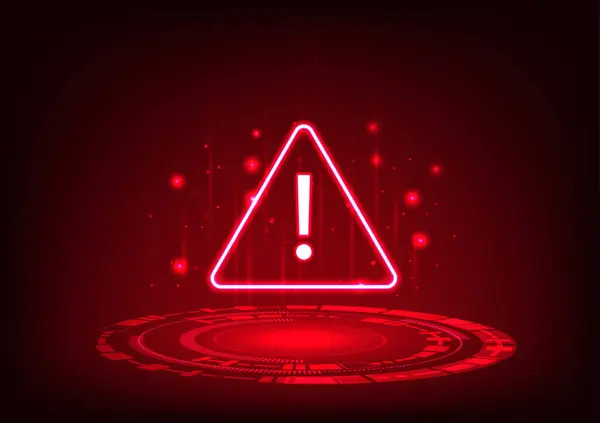 Teknoloji çevresindeki uyarı teknolojisi ve uyarı sembolü teknolojik sistem hatalarını bildirir..
