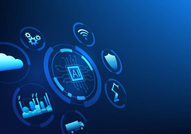 Endüstri 4.0 teknolojisi, üretim, ulaşım, veri koruma ve depolama sistemlerini yönetmek için teknoloji ve yapay zeka kullanarak endüstrileri tamamen otomatikleştiriyor..