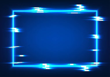 Soyut teknoloji arkaplan kare geometrik şekil ayırt edici, modern, yüksek teknoloji, dijital çalışma, duvar kağıdı, illüstrasyon, vektör.