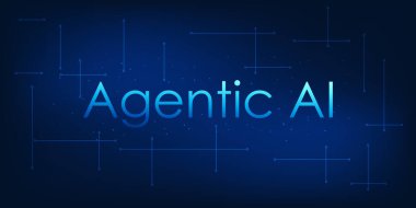Agentic AI teknolojisi, bağımsız olarak düşünme ve karar alma yetisine sahip olan yapay zekaya gönderme yapar ve fütüristik bir arayüz ya da yarı insan formu olarak görünebilir..