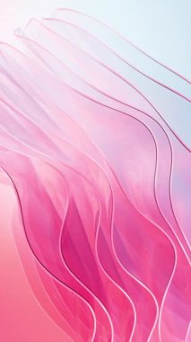 Gradient multilayer glass background, 3d rendering.