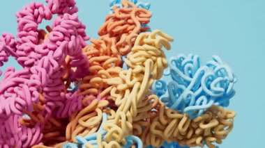 Soyut genişleme çizgileri arkaplan, 3d oluşturma.