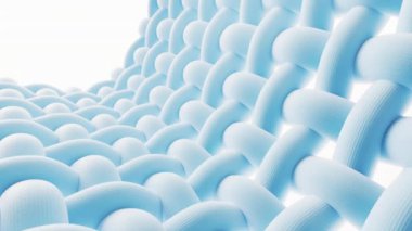 Mikroskobik detay içeren dalga bezi, 3 boyutlu görüntüleme.