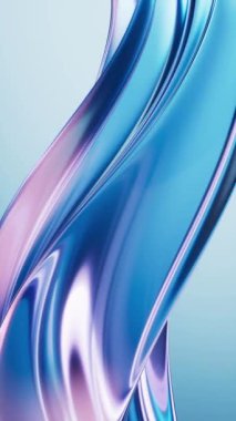 Akan eğri çizgileri arka plan, 3d oluşturma.