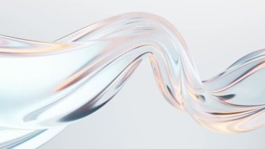 Akan eğri çizgileri arka plan, 3d oluşturma.