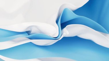 Akan çok katmanlı kumaş arkaplan, 3D görüntüleme.