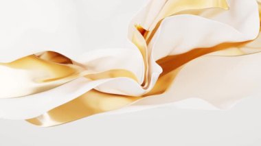 Akan çok katmanlı kumaş arkaplan, 3D görüntüleme.