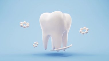 Diş sağlığı ve beslenme unsurları, 3D görüntüleme.