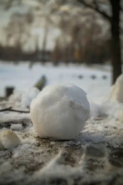 Kışın donmuş nehir